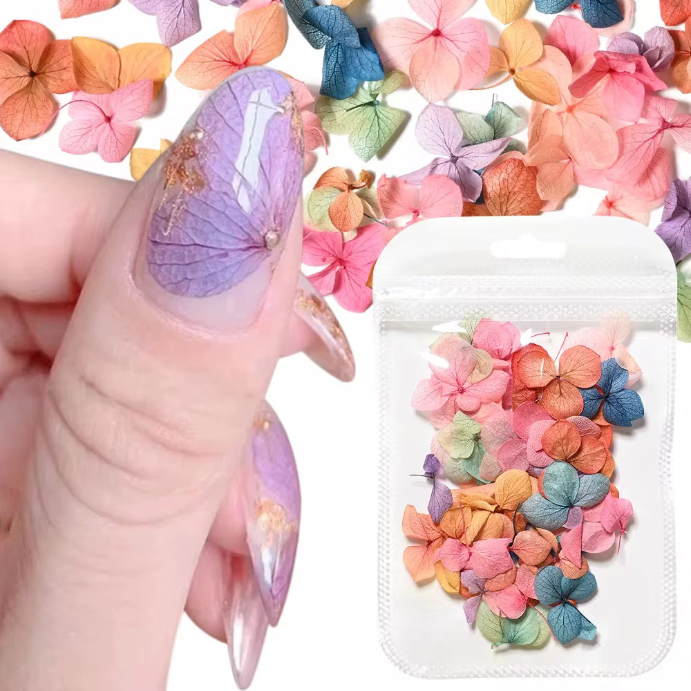 Pressed Floral Nail Art – Real Dried Flower Mix