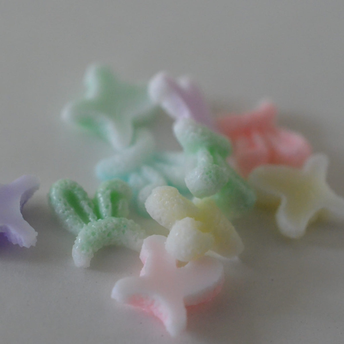 Sugar Puff Bunny Charms – Pastel Nail Art Accents