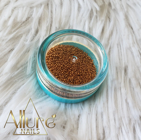 Copper Caviar Beads - Allure Nails PR