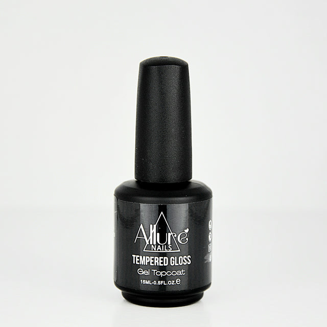¡Descubre la Perfección Última para tus Uñas con nuestro Topcoat de Gel Brillante Templado!
