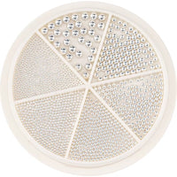 Luxury Metal Caviar Bead Wheel – Mixed Sizes Nail Art Studs