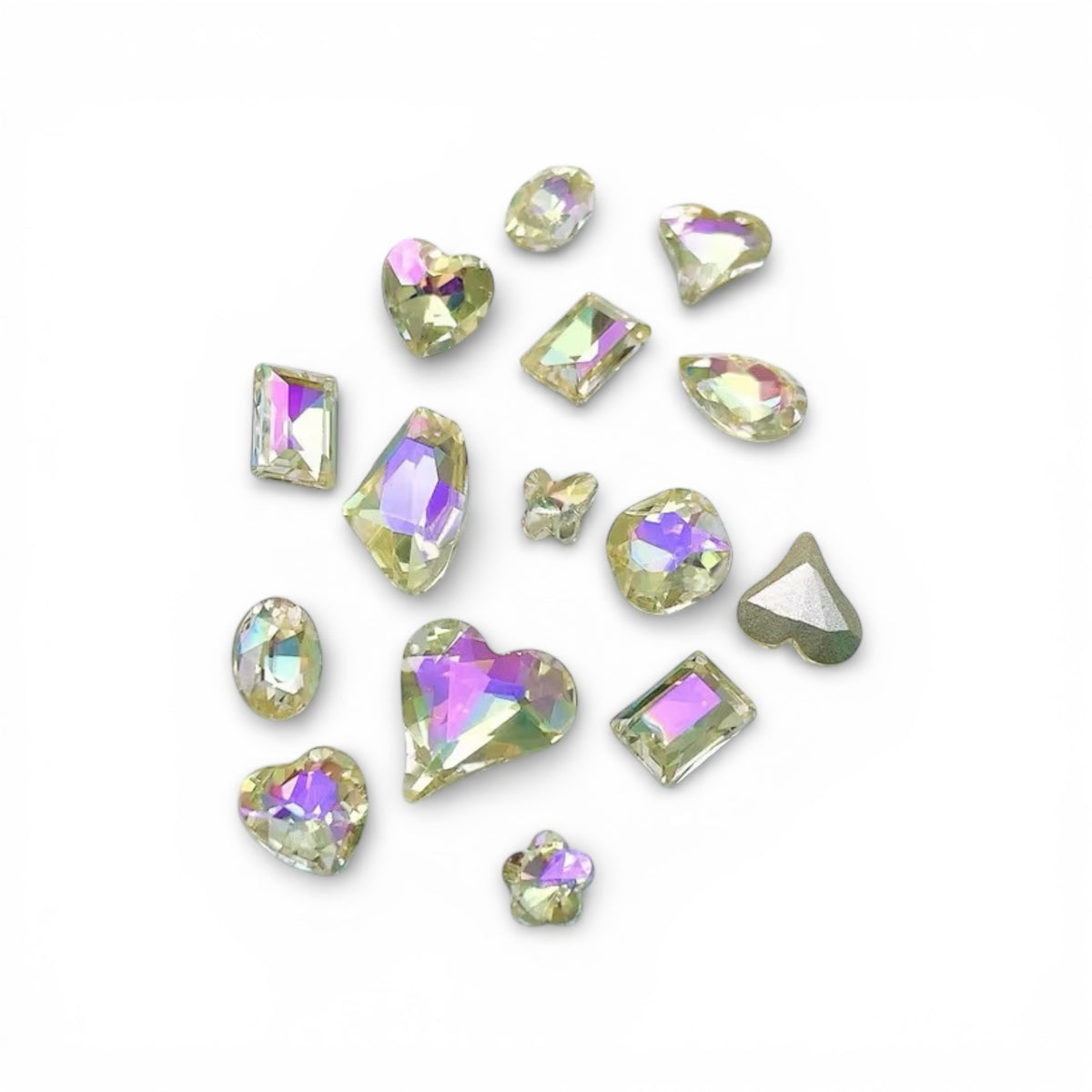 Luxury Mixed Rhinestone Nail Charms – Crystal Statement Gem Set