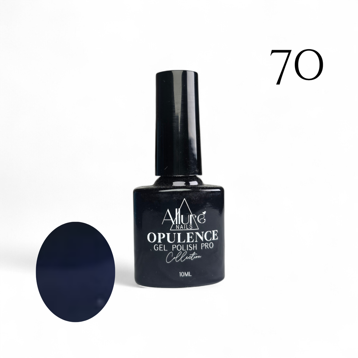 Opulence Gel Polish PRO – 70 (Deep Navy Blue) | 10ML HEMA-Free & TPO-Free High Pigment Gel