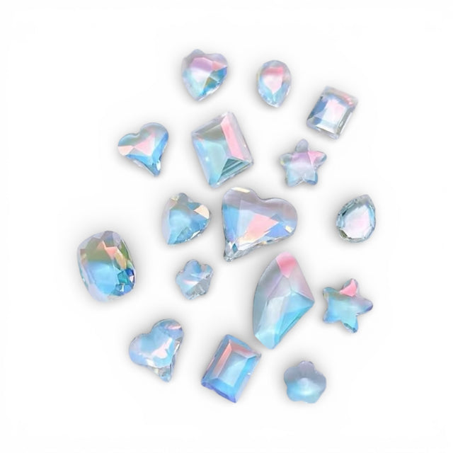 Luxury Mixed Rhinestone Nail Charms – Crystal Statement Gem Set