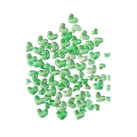 Crystal Heart Nail Charms – 3D Glitter Resin Nail Art (100pcs)