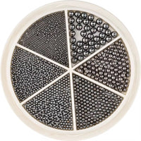 Luxury Metal Caviar Bead Wheel – Mixed Sizes Nail Art Studs