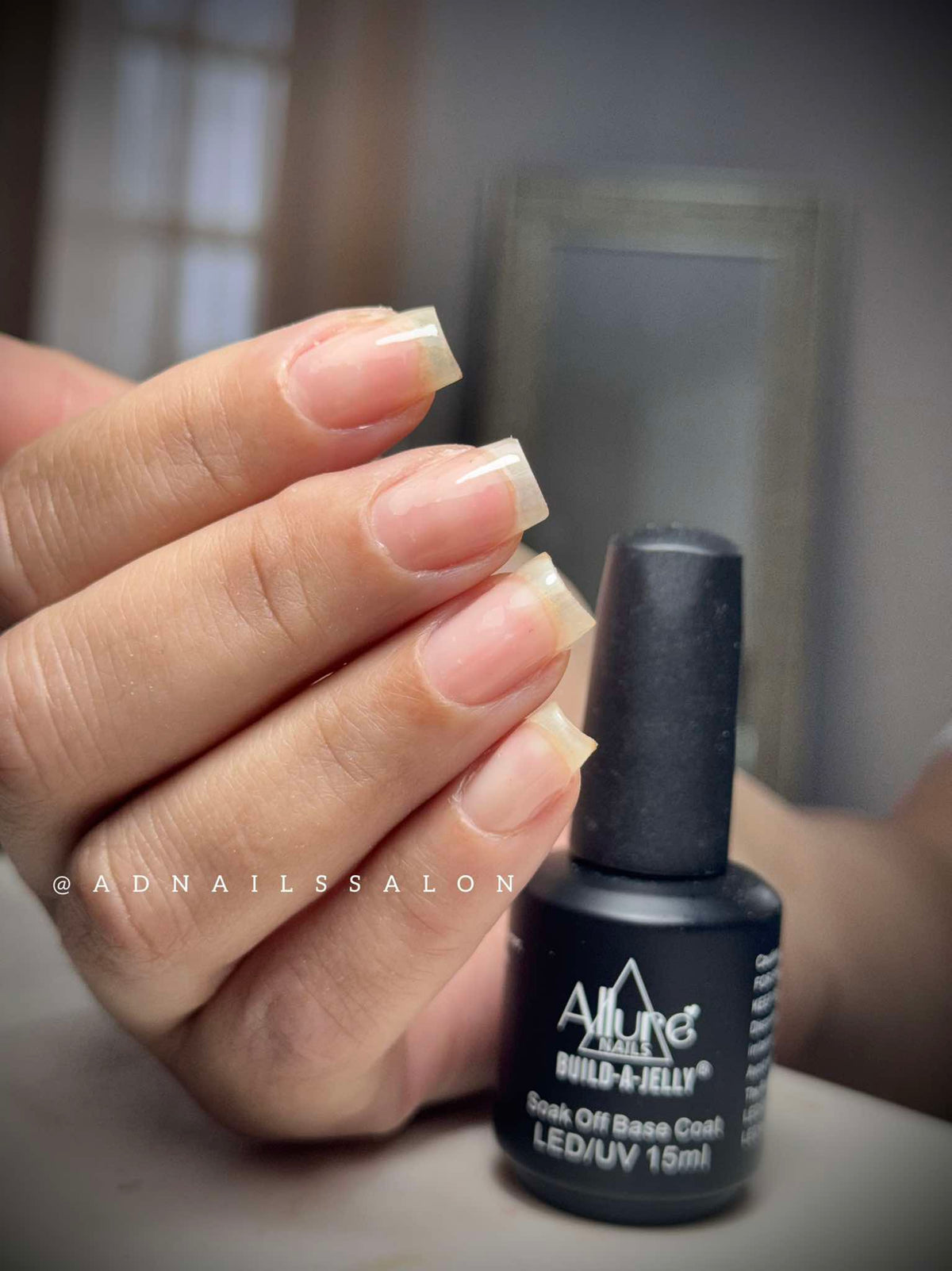 PRE ORDER END OF OCTOBER Build-A-Jelly™ Soak-Off Base Coat – Prevent Lifting & Boost Adhesion