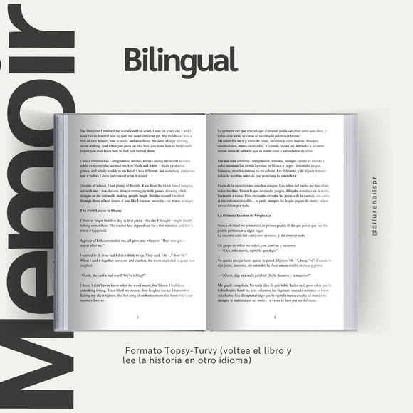 Jessica Borrero 2-in-1 bilingual memoir