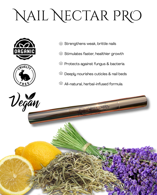 Nail Nectar PRO – Herbal Cuticle Oil for Nail Growth, Strength & Repair