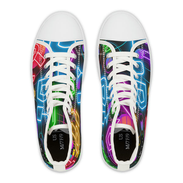 Women's High Top Sneakers - Allure Nails PR