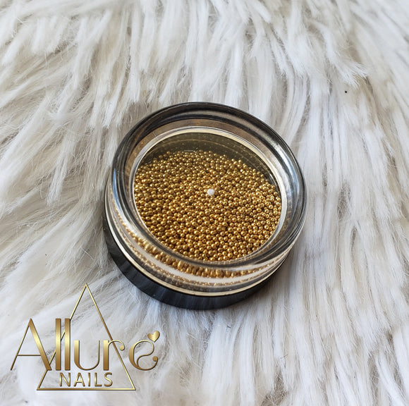 Gold Caviar Beads - Allure Nails PR