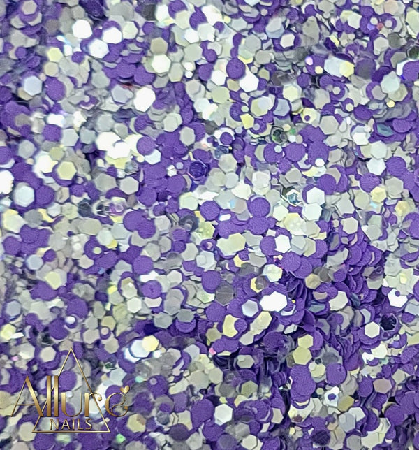 10ml Summer Glitter Purple 10 - Allure Nails PR