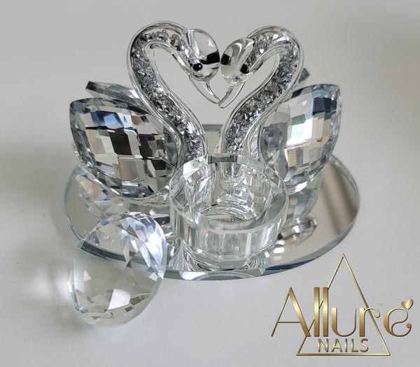 Crystal Swan Dappen Dish - Allure Nails PR