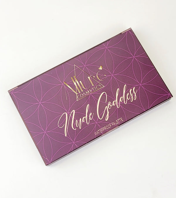 Nude Goddess Waterproof Eyeshadow Palette - Allure Nails PR