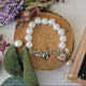 Diamond Heart Pearl Charm Bracelet - Allure Nails PR