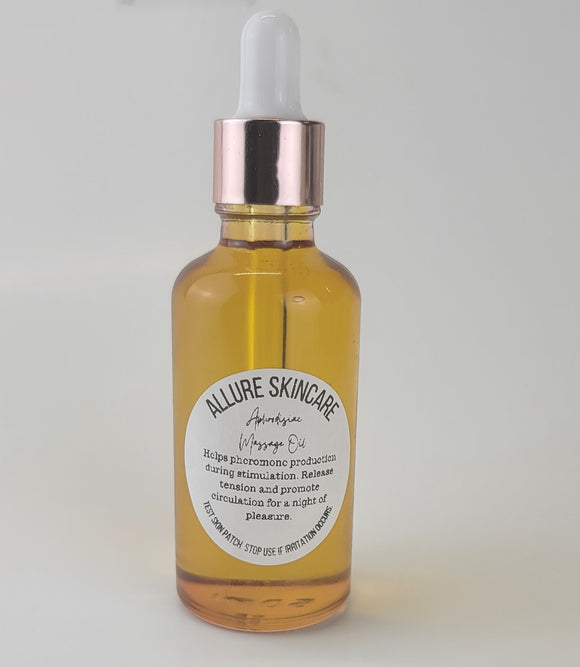 2oz Allure Skincare Aphrodesiace Massage Oil - Allure Nails PR